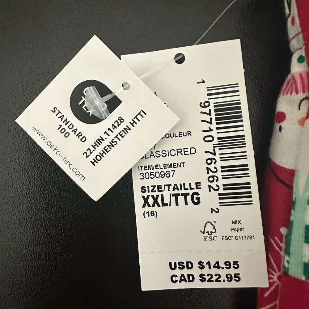 NWT children’s place Christmas leggings (XXL)
